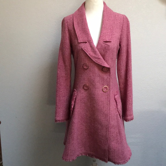 CAbi Jackets & Blazers - CAbi Madison Park Avenue Pink Peacoat